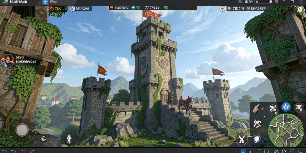 Gameplay menara pertahanan yang mendebarkan dan strategis.