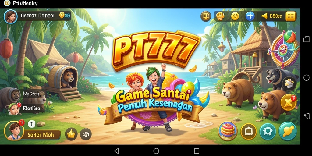 Tampilan menarik gameplay PT777 yang seru dan menyenangkan.