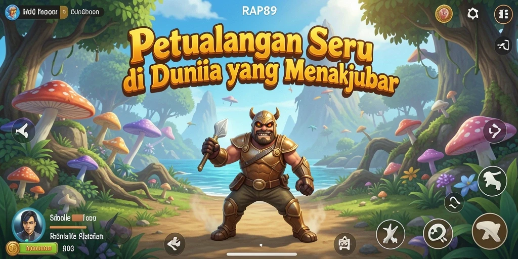 Gameplay seru dan menantang di dunia petualangan RAP89.