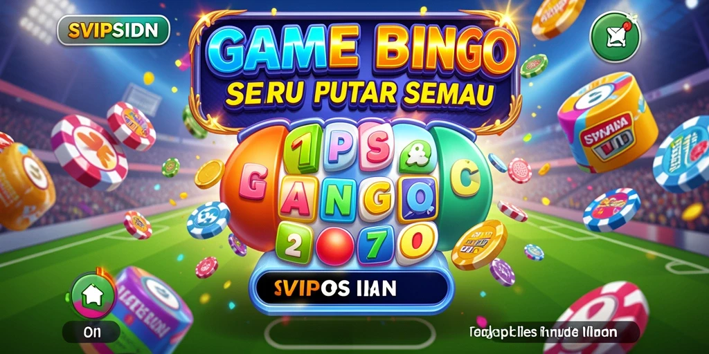 Tampilan utama gameplay Bingo yang menarik di SVIPSIDN.