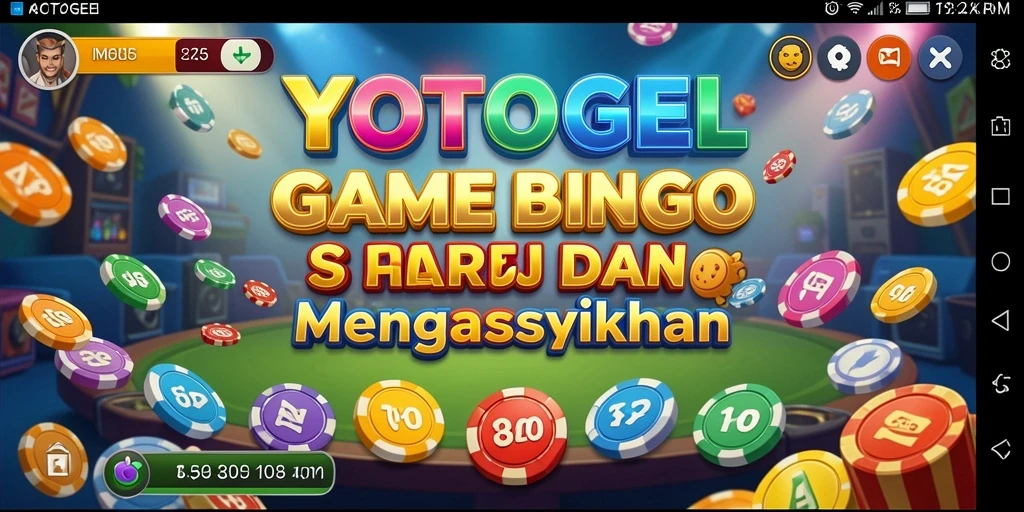 Tampilan gameplay yang menarik dari YOTOGEL dengan berbagai pilihan Bingo.